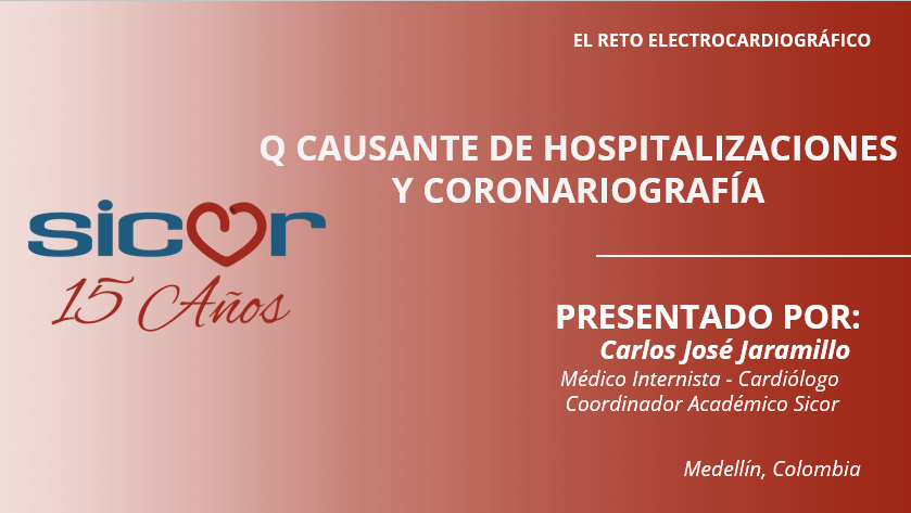 Q causante de hispotalizaciones y coronariografía
